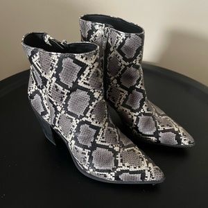 Circus by Sam Edelman snake print boots